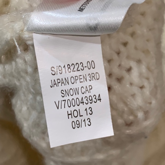 COPY - GAP Open Sweater Cardigan - Japan Open 3rd - Snow Cap - Size XS - Picture 3 of 4